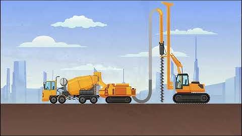 How to install Auger Cast Piles