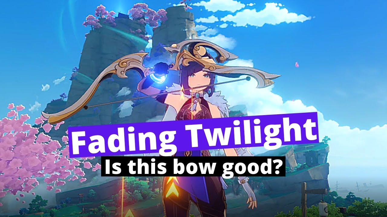 Genshin Impact Fading Twilight bow Ascension materials, stats, Refine  ability, who should use Fading Twilight