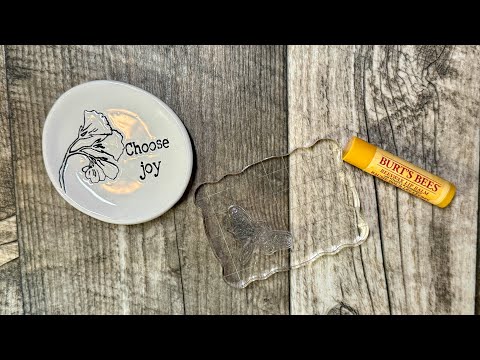 Quick tip with Joy #139. Can’t get your silicone stamps to stick to your acrylic block?