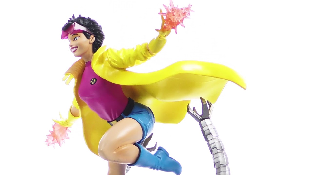 Marvel Comic Gallery Jubilee PVC Diorama Unboxing + 360