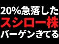 1か月で20%急落のスシロー株、バーゲン圏に!理想の買い場〇〇円を数字で解説