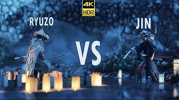 Jin Sakai vs Ryuzo EPIC BOSS FIGHT in Ghost of Tsushima | 4K