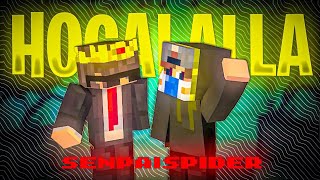 Senpai Spider Joined Hogalala Smp 😈 || @SenpaiSpider || @YesSmartyPie ||