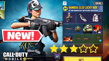 Rating the *NEW* Codm Bamboo Zled Lucky Box *Complete Spins #codm #codmobile