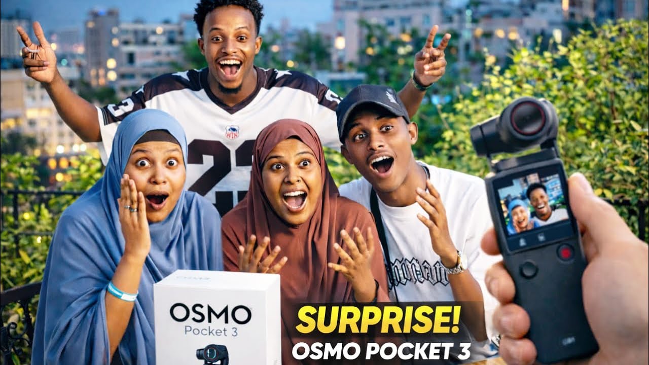 SUPRISE AYAN UGADHIGAY CAMERADA DJI OSMO WE SUGESAY LKN WAKU GADAY NASTEXO 🙆‍♂️🤣