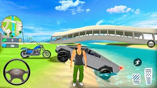 قيادة سيارات شاحنة إلكترونية تسلا العاب سيارات شرطة العاب أندرويد Go to town Android Gameplay screenshot 4