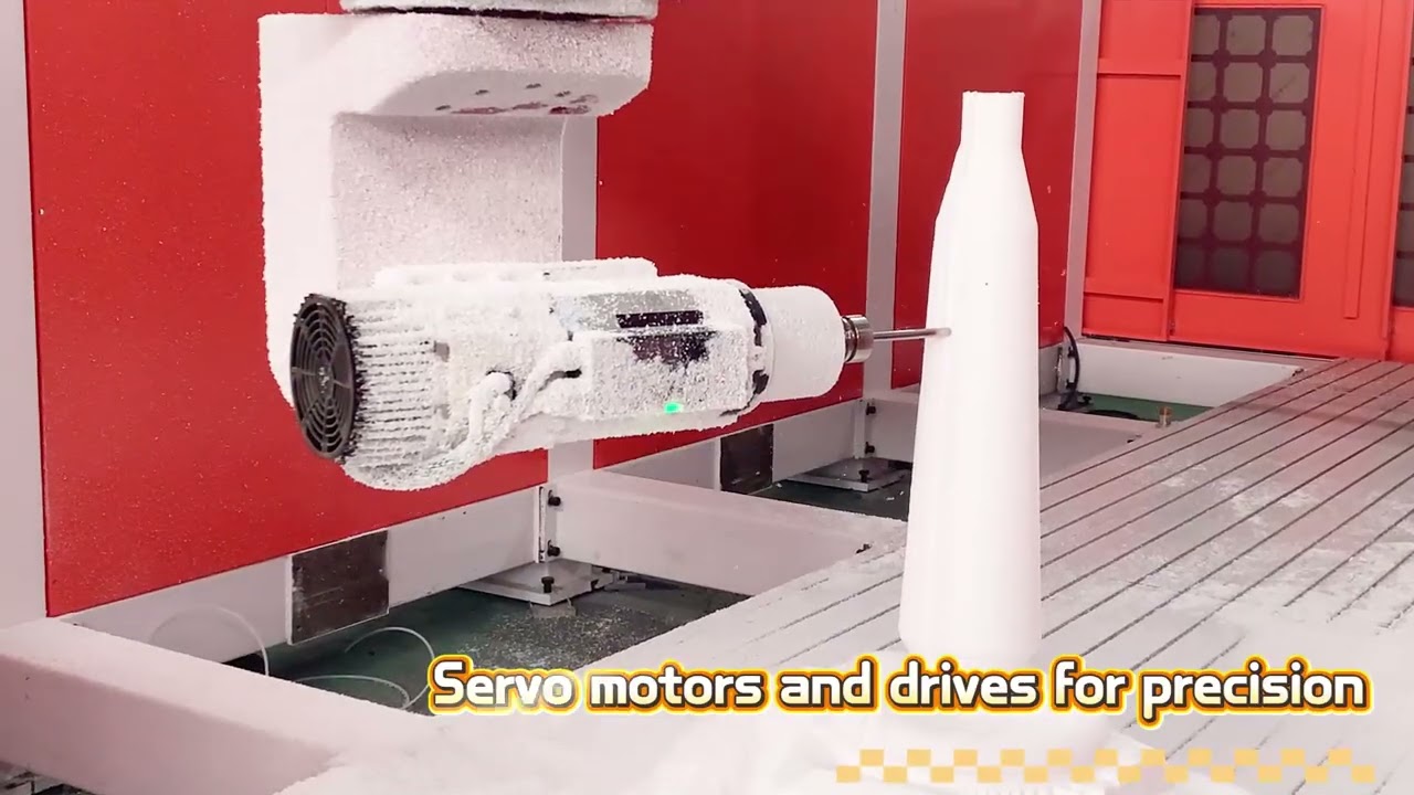 2040 5-Axis ATC CNC Router | Large Foam Mold Machining in Action