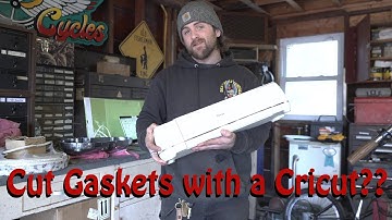 I Used My Moms Cricut to Cut Gaskets for My Harley!