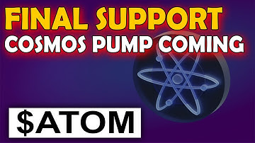 ATOM COSMOS FINAL SUPPORT #atom #cosmos #crypto