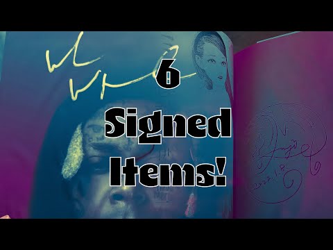 6 Items From My Autographed Collection! | Autographed #1 - YouTube