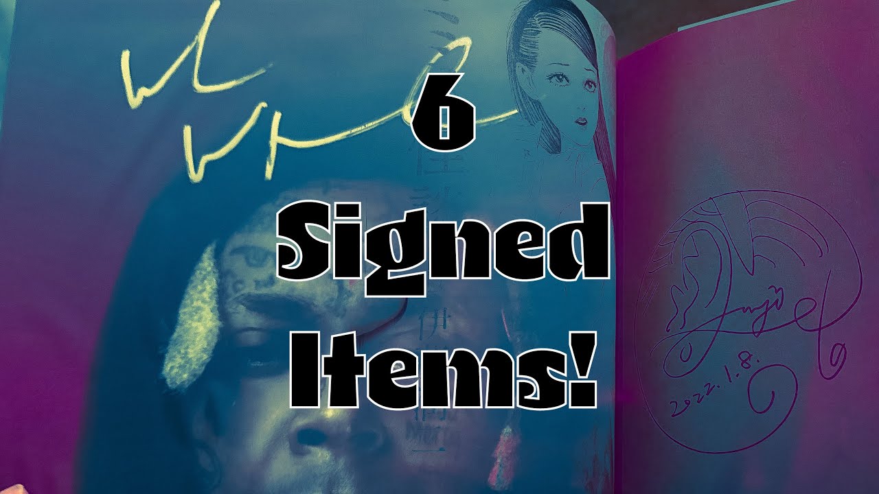 6 Items From My Autographed Collection! | Autographed #1 - YouTube