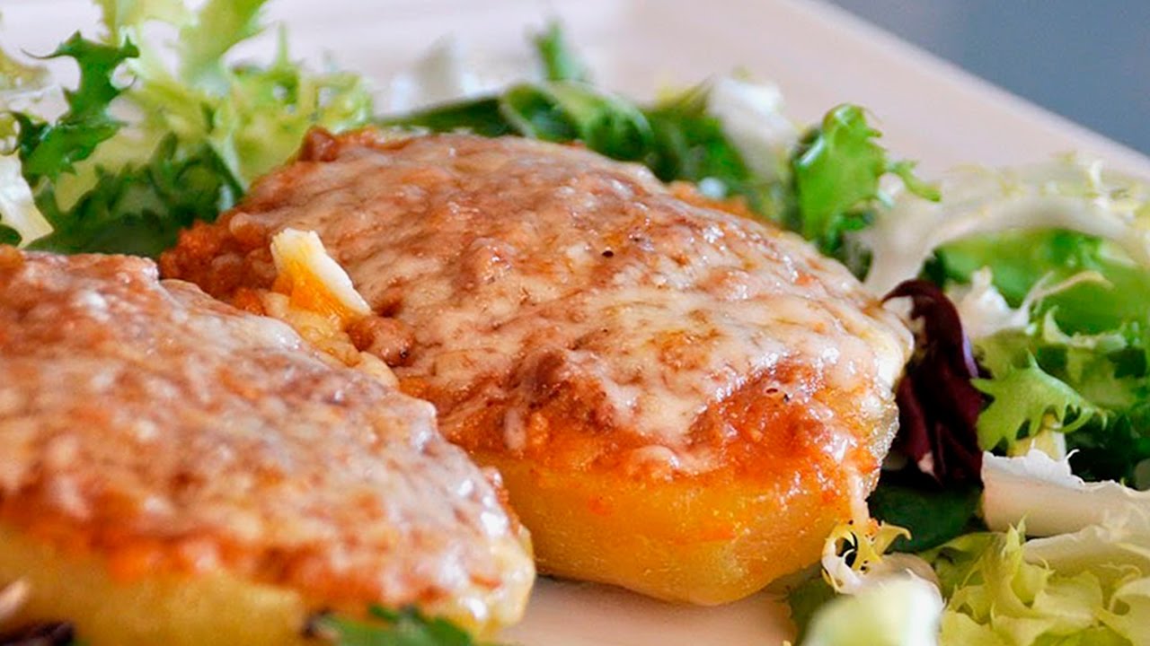 Patatas Rellenas de Carne y Sobrasada | Recetas Mallorquinas