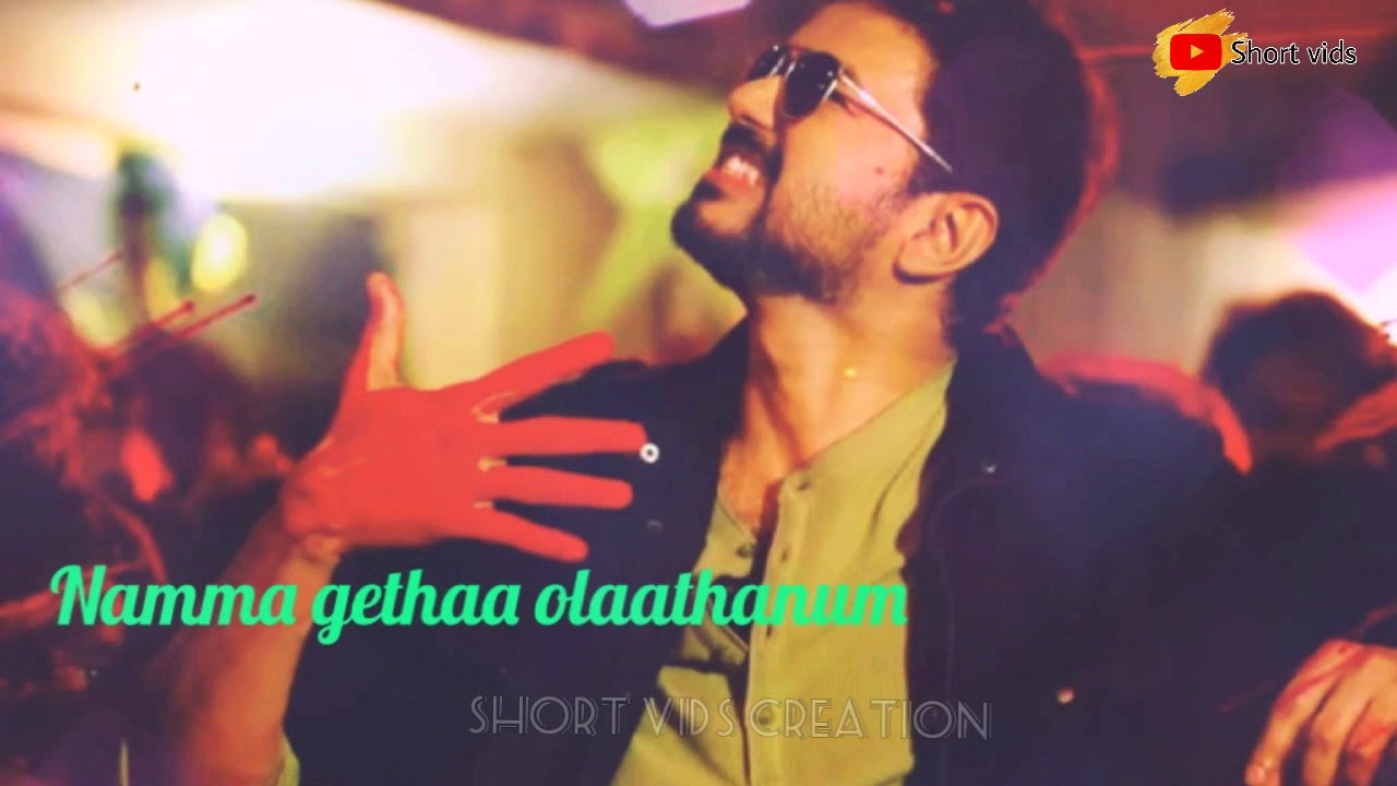 Verithanam song with lyrics  Whatsapp status song  verithanam  bigil  song