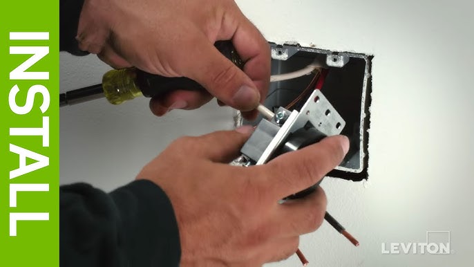 Leviton Presents: How to Wire a Device Using the Internal Back Wire Method  