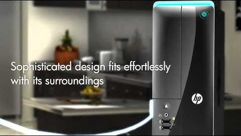 Video Preview for HP Pavilion Slimline s5 series Desktop PC - Black