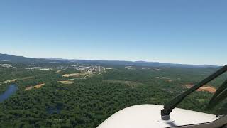 Landing in Asheville North Carolina | KAVL (AVL) | Asheville Regional Airport #asheville #fs2020