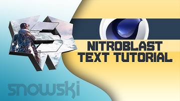 C4D Tutorial-1: NitroBlast Text