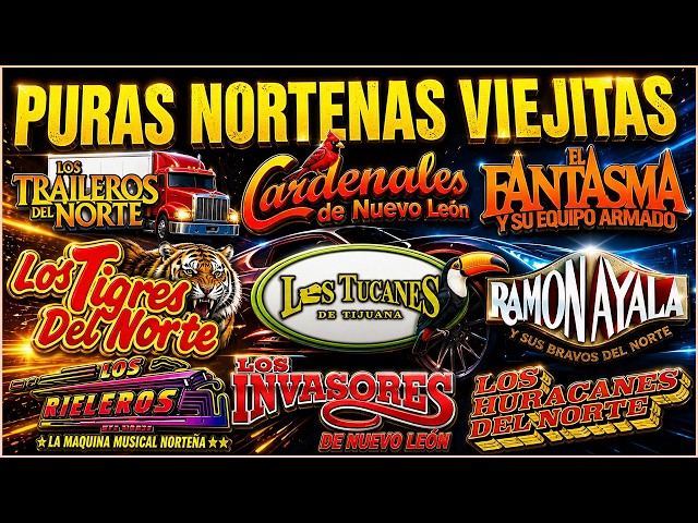 💥PURAS NORTEÑAS VIEJITAS MIX 🔥Puros Clásicos | Tigres, Tucanes, Ramón Ayala ,Invasores, Cardenales