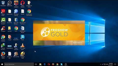 How to install proshow Gold 8 and activate