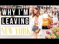 WHY I&#39;M LEAVING NEW YORK - Travel Vlog 1