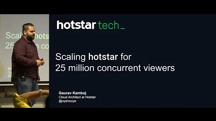 Scaling hotstar.com for 25 million concurrent viewers