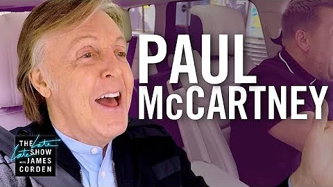 Paul McCartney Carpool Karaoke