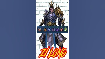 BUILD ZILONG TERSAKIT 2023 || MLBB #shorts