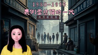 1980-1995，最倒霉悲催的一代。啥好都没有，啥赖都赶上。