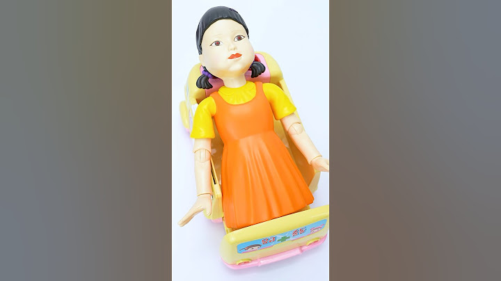 Satisfying with Bonnie ASMR Unboxing Videos Squid Game Young-hee Doctor Set Toys #squidgame