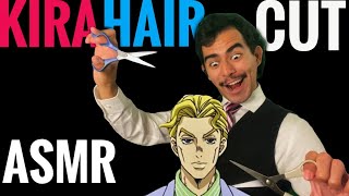 ASMR Giving Yoshikage Kira A Relaxing Hair Cut 💣 💈