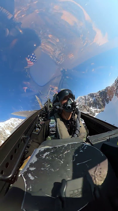 F-22 Fighter Jet POV 🎬 F-22 Demo Team #Shorts #TopGun