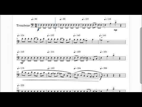 Rush E - Trombone/Baritone Arr.