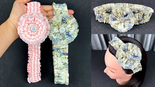 Beautiful ✅✅ Elastic Headband . How to make Elastic Headband Sewing Tutorial. DIY Headband.