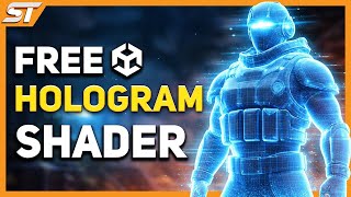 FREE Realistic Hologram Shader URP (Unity 6 Tutorial)