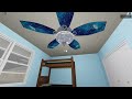 Roblox ceiling fans in roblox house running on all 3 speeds