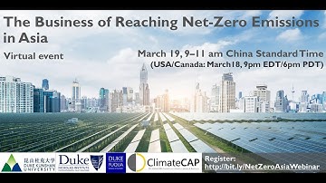 The Business of Reaching Net-Zero Emissions in Asia