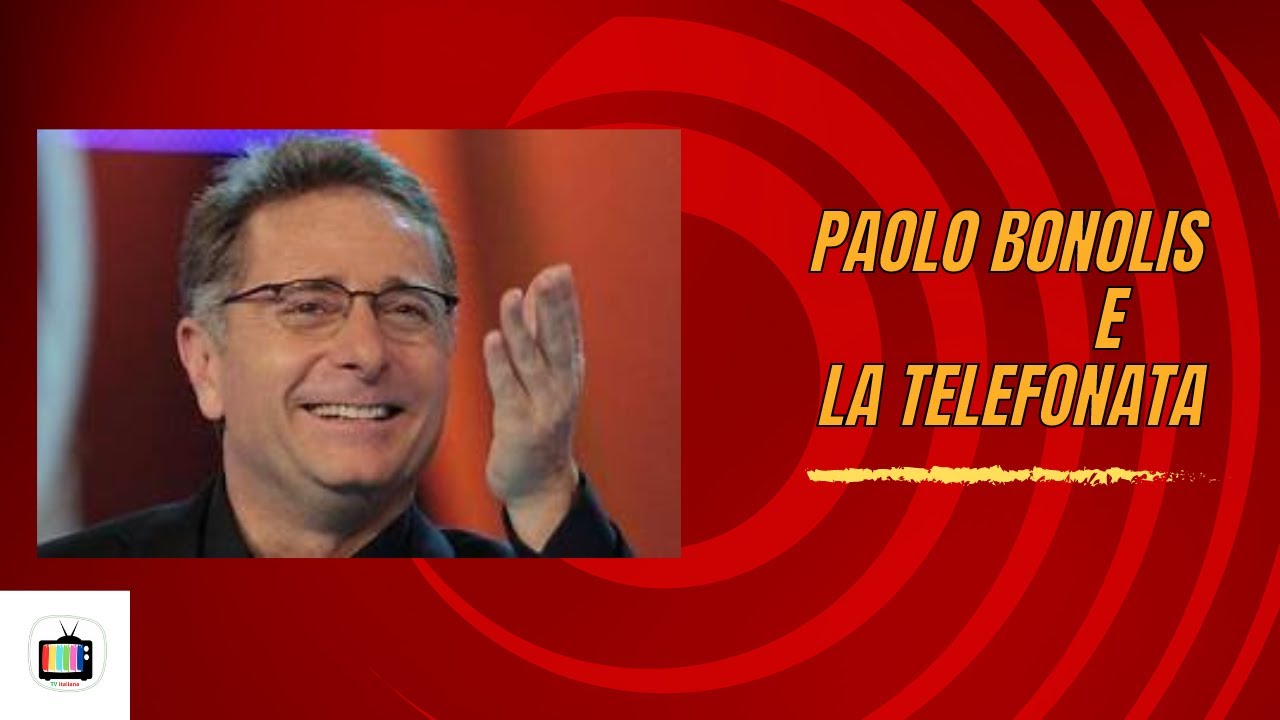 Paolo Bonolis Tira E Molla Telefonata
