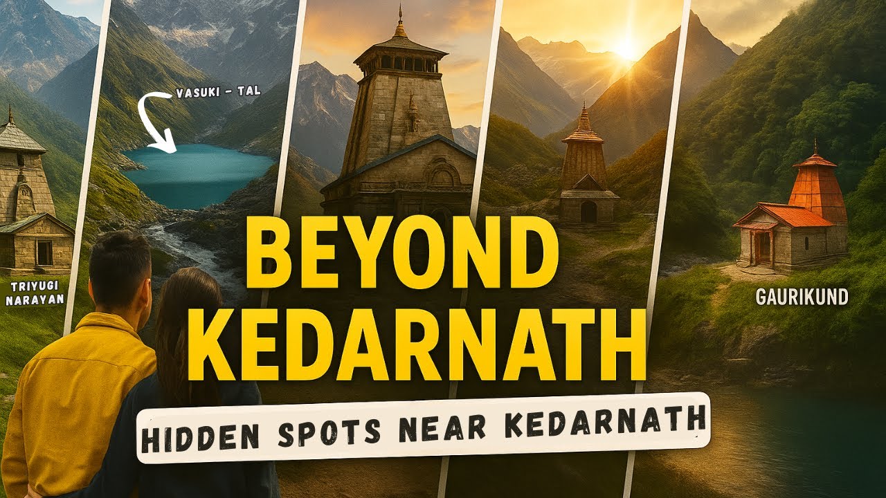 5 Secret Places You Must Visit on Kedarnath Yatra | Shiva Himself Came Here | Triyugi Narayan & more