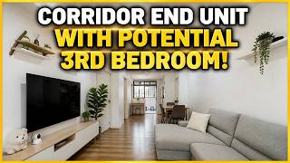 🚨 195 Kim Keat Ave | 3-Room HDB @$328K! Mid Floor Corridor End Unit with Potential 3rd Bedroom! screenshot 1
