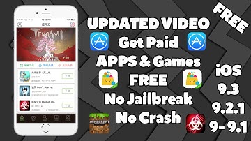 New Way To Get Paid Games/Apps Free On IOS 9-9.2.1/9.3 No Jailbreak / No Computer  iPhone,iPad,iPod