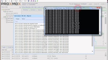 VM Live Migration Proxmox 3 1