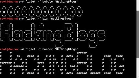 how to install | figlet