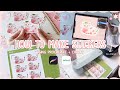 How to make stickers using procreate  cricut  print  cut sticker tutorial