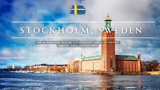 Travel vlog - Stockholm, Sweden: Discover Top 10 Places & 5 Must-Do Activities! | Sweden | Travel Guide