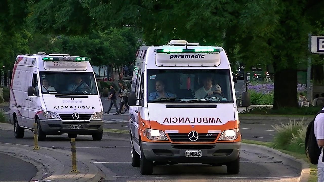Vehículos de emergencias respondiendo en Código Rojo (Compilación) Buenos Aires