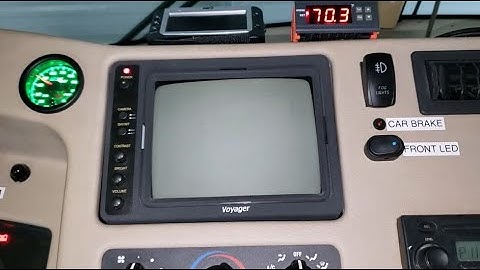 RV Voyager Backup Camera Trouble Shooting & Replacement Options VOM78, VOM7SN, AOM70, and AOM78