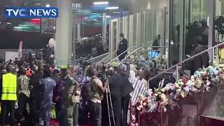 VIDEO: Arrival of Aisha Buhari at Eagles Square For APC Primary