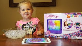 Диана Играет в калейдоскоп с шариками Орбиз, Orbeez Kaleidoscope