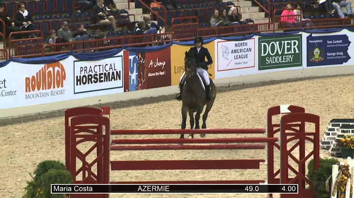 1110 AZERMIE Maria Costa, Class 218 SJHOF AO Jumpe...