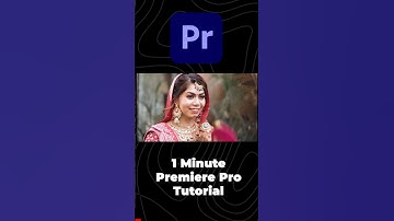 wedding Cutout Transition Tutorial | 1 Minute Premier Pro tutorial #preweddingphotoshoot #subscribe